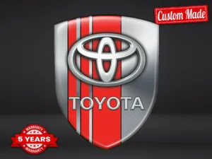 Toyota Adesivi Decalcomanie Auto Resistenti Limitate Eleganti